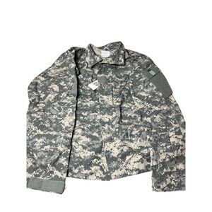 U.S. Army ACU Digital Camo Ripstop Combat Shirt Size XL long See READ